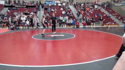77 lbs Semifinal - Brock Hvass, Lewiston Wrestling Club vs Logan Spillett, American Falls Wrestling Club