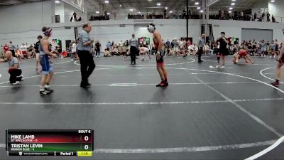 120 lbs Round 2 (8 Team) - Mike Lamb, GT Apocalypse vs Tristan Levin, Kraken Blue