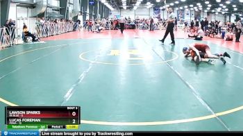 84 lbs Rd# 2 10:30am Friday - Lucas Foreman, POWA vs Lawson Sparks, PA Blue