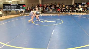 155 lbs Round 3 - JennaRae Hallsted, Seward vs Hailey Schroeder, Lincoln Standing Bear