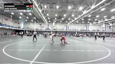 184 lbs Round Of 16 - Rj Robinson, American University - UnAttached vs Jared Schoppe, Lehigh