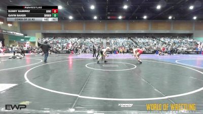 145 lbs Consi Of 32 #2 - Sunny Ramirez, Golden Hawks Wrestling Club vs Gavin Baker, Sweet Home