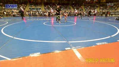 61 lbs Consi Of 16 #2 - Cohen Utesch, Siouxland Wrestling Academy vs William (Liam) Ferguson, Minion Training Center