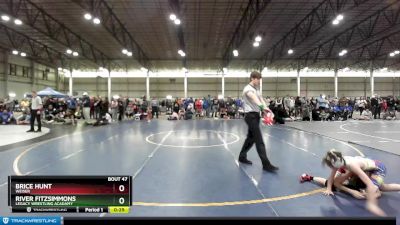 70 lbs Cons. Round 3 - Brice Hunt, Weiser vs River Fitzsimmons, Legacy Wrestling Acadamy