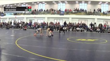 133 lbs Semifinal - Ethan Spacht, North Central vs Art Martinez, Case Western Reserve