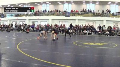 133 lbs Semifinal - Ethan Spacht, North Central vs Art Martinez, Case Western Reserve