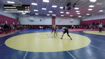 157 lbs Champ. Round 1 - Maxim Nabokov, Northgate vs John Gonsalves, Eureka Senior