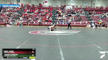 141 lbs Cons. Round 2 - Andre Dargani, San Francisco State vs Nick James, Nebraska-Kearney