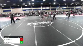 144 lbs Consi Of 16 #1 - Akio Sanders, All In Wr Acd vs Sergio Porras, Granite Hills WC