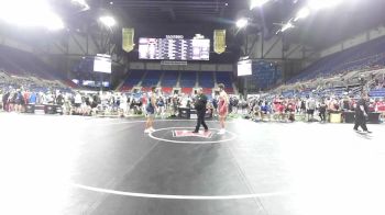 220 lbs Cons 16 #2 - Caleb Kurtti, Minnesota vs Nehemiah Lendobeja, Wisconsin