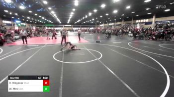 86 lbs Round Of 16 - Hayden Wegener, Bear WC vs William Max, Savage House WC