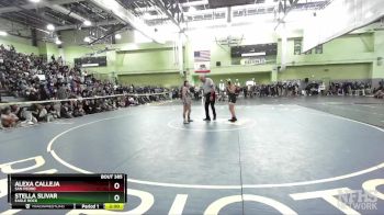 125 lbs Semifinal - Stella Slivar, EAGLE ROCK vs Alexa Calleja, SAN PEDRO