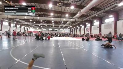 76 lbs Placement Matches (8 Team) - Marco Franco, Parabellum MS vs Nico Ramirez, Taylor Hammers