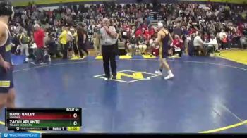 126 lbs Round 2 - Zach LaPlante, Toledo Christian vs David Bailey, Whitmer