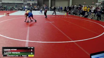 155 lbs Cons. Round 3 - Cooper Votaw, Little Falls vs Clayton Trembath, Hastings