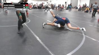 120 lbs Quarterfinal - Blake Condino, Tallwood Wrestling Club vs Jekai Sedgwick, Forge