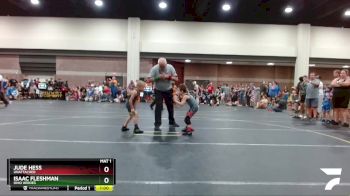 50 lbs Quarterfinal - Isaac Fleshman, Ohio Heroes vs Jude Hess, Unattached