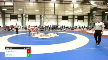 184 lbs Semifinal - Kenneth Marra, Coast Guard vs Jamie Evarts, Williams