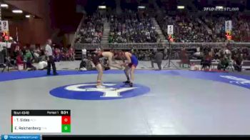 4A-152 lbs Cons. Semi - Tucker Sides, Natrona County vs Ethan Reichenberg, Evanston