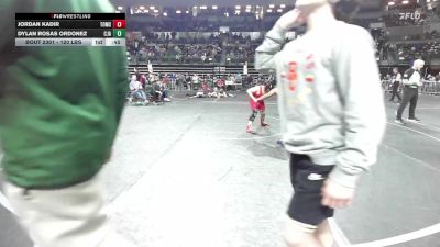 120 lbs Consi Of 8 #1 - Jordan Kadir, Toms River vs Dylan Rosas Ordonez, Cja