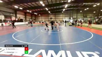 126 lbs Round Of 32 - Sasha Gavronsky, MetroWest United vs Jack Schartner, Top Flight Wrestling Academy