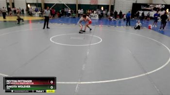 157 lbs 5th Place Match - Peyton Pettinger, GRIT Athletics Wrestling Club vs Dakota Wolever, 2TG