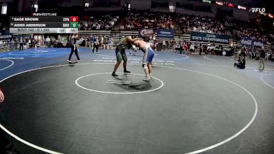 D 1 285 lbs Cons. Round 5 - Aiden Anderson, Baton Rouge vs Gage Brown, St. Paul`s