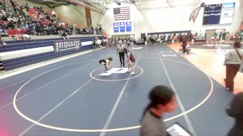 115 lbs Champ. Round 1 - Genevieve Dykstra, Edwardsville (H.S.) vs Sophia Liu, Naperville (Central)