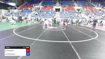 132 lbs Cons 64 #2 - Brayden Canoyer, Nebraska vs Cameron Chinavare, Michigan