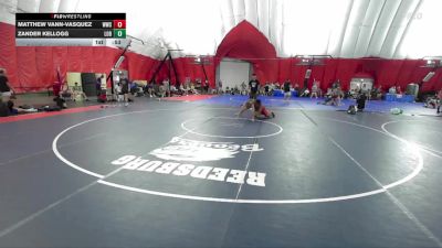 136-136 B Round 2 - Zander Kellogg, Lodi vs Matthew Vann-Vasquez, Wheaton Warrenville South