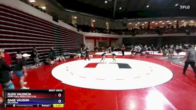 136 lbs Round 4 - Alexi Valencia, Perry Girls Wrestling Club vs Gage Vaughn, Oklahoma