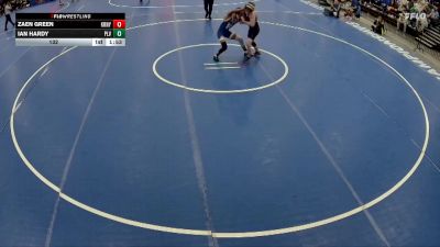 132 lbs Finals (8 Team) - Ian Hardy, Papillion-La Vista vs Zaen Green, Kearney