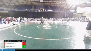 74 lbs Cons. Semi - Preston Beckett, NWWC vs Ayden Hernandez, Ascend Wrestling Academy