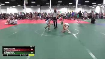 68 lbs Finals (2 Team) - Roman Davis, U2 Upstate Uprising Gold vs JJ Sullivan, Iron Horse Blue