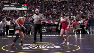 106 lbs Semifinal - Morgan Hyland, Easton-G vs Finley Fourspring, Corry-G