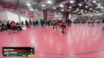 145 lbs Cons. Round 3 - Aimee Cisneros, Hillcrest vs Taylor Bell, Corona