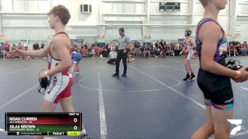 105 lbs Round 4 (6 Team) - Silas Brown, Contenders Green vs Noah Curren, All American