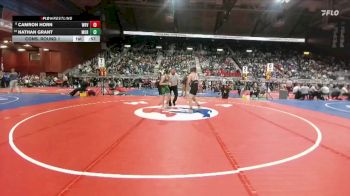 2A-138 lbs Cons. Round 1 - Nathan Grant, Moorcroft vs Camron Horn, Wind River