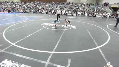 54 lbs Round Of 32 - Brax Peterson, Athlos Wrestling vs Suliman Abdullah, Alpha Dawg