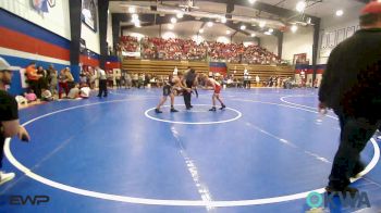 110 lbs Final - Abram Corbett, Fort Gibson Youth Wrestling vs Bubba Siegel, Raw Wrestling Club