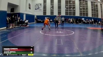 132 lbs Cons. Round 3 - Mason Comegys, McDonogh vs Dante Depaul, St Augustine