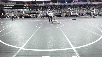 40 lbs Quarterfinal - Slate Archer, Lebanon Yellowjacket Wrestling vs Gabe Dicus, Raw Wc