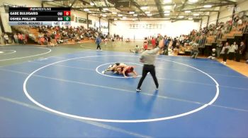 149 lbs Cons. Round 2 - Gabe Bulugaris, Ohio Wesleyan vs Oshea Phillips, Manchester