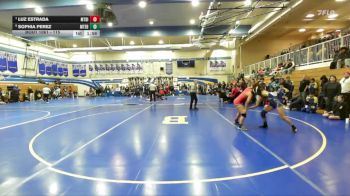 115 lbs Semifinal - Luz Estrada, Mt Diablo vs Sophia Perez, Mt Eden