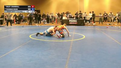 113 lbs 3rd Place Match - Riley Crandall, Steller Trained vs Thomas Ross, Triumph Trained