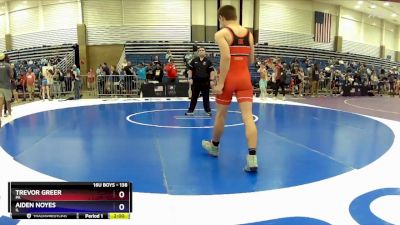 138 lbs Champ. Round 1 - Trevor Greer, PA vs Aiden Noyes, IL