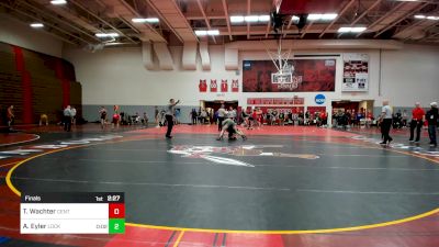 157 lbs Final - Trenton Wachter, Central Michigan vs Ashton Eyler, Lock Haven