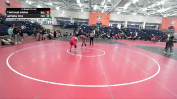 285 lbs Cons. Round 5 - Antwon Bell, Lycoming vs Michael DiOrio, Wesleyan (CT)