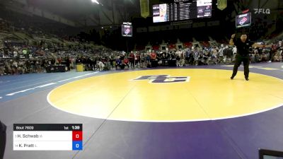 106 lbs Rnd Of 16 - Hayden Schwab, IA vs Kaleb Pratt, IL