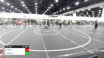 82 lbs Final - Michael Dillon, The Club vs Ari Sobaje, The Empire